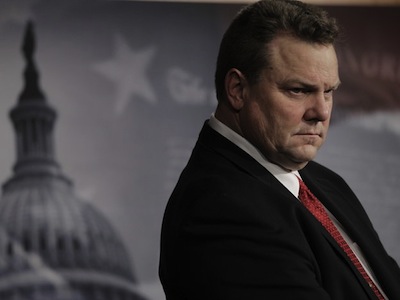 Sen. Jon Tester is getting testy about recent USDA and FDA approvals of GMO crops. Photo by Charles Dharapak. 