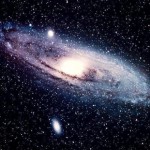 Spiral galaxy, looking a bit like our own home, the Milky Way, might appear if we could see it.