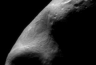 Photo of asteroid Eros