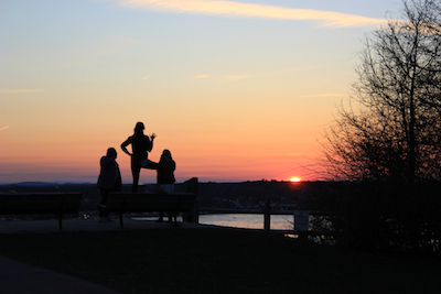 Mercury getting a bright idea between Uranus and Eris; photo by Amanda Painter.