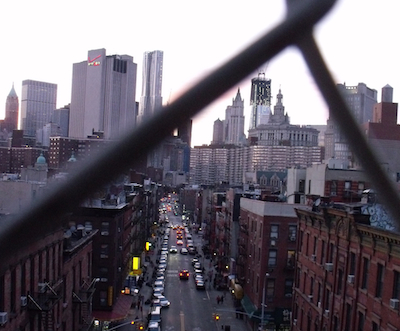 View from the Manhattan Bridge; photo by Amanda Painter.