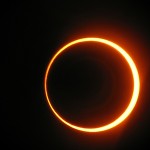 Photo of the Oct. 3, 2005, annular solar eclipse taken from Spain. Photo by Sancho Panza/Flickr/Creative Commons.
