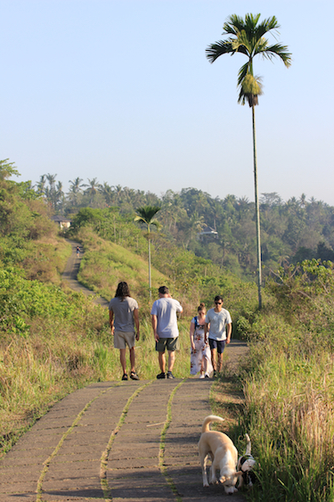 Exploring the Campuhan Ridge Walk, Ubud, Bali. Photo by Amanda Painter.